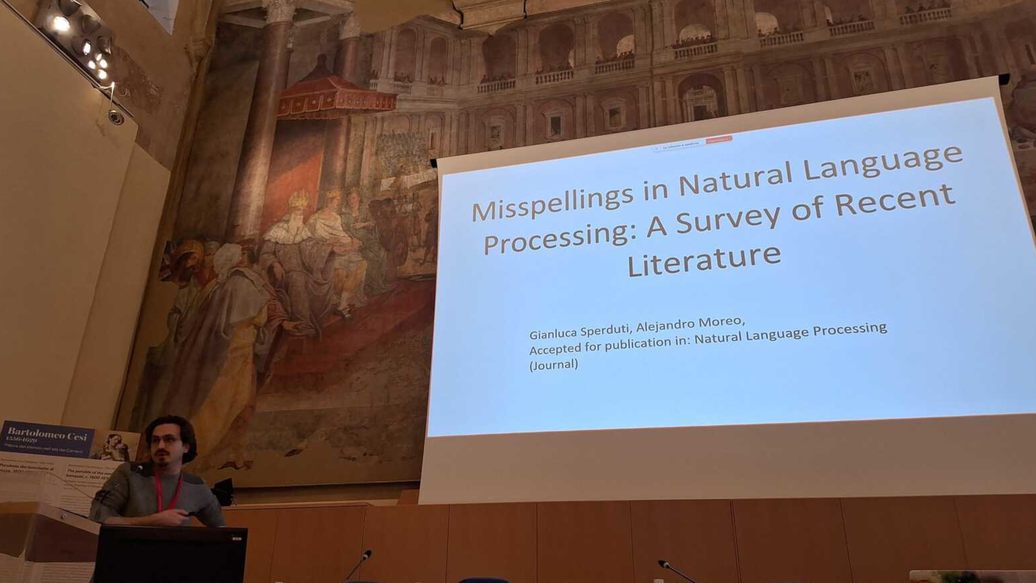 Gianluca Sperduti Misspellings Survey